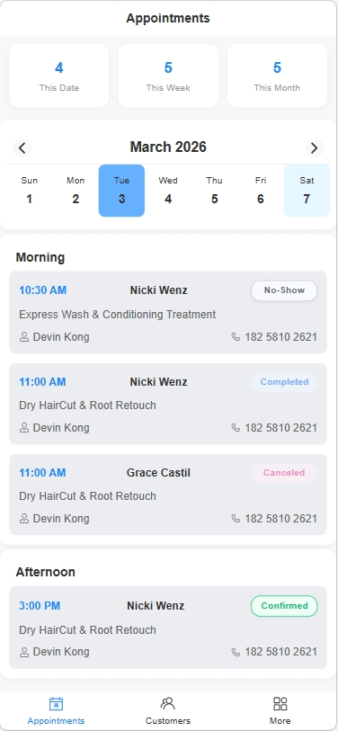 Calendar Management
